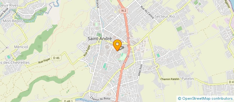 localisation de l'entreprise FEDERATION RE-UNION à SAINT-ANDRE