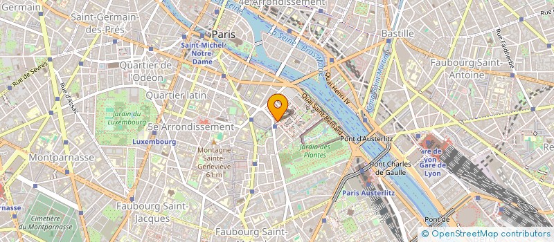 localisation de l'entreprise FEDERATION REAUMUR SCIENCES VIVANT  PARIS