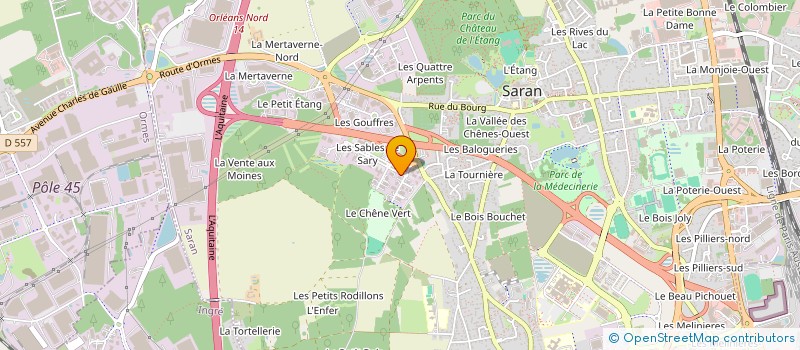 localisation de l'entreprise FEDERATION REGIONALE CINOV CENTRE à CONFLANS-SUR-LOING