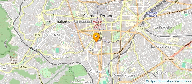 localisation de l'entreprise FEDERATION REGIONALE CUMA D AUVERGNE à CLERMONT-FERRAND