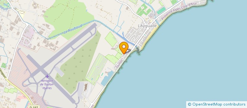 localisation de l'entreprise FEDERATION REGIONALE DE L'HOTELLERIE DE PLEIN AIR PACA à HYERES