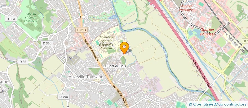 localisation de l'entreprise FEDERATION REGIONALE DE VINS IGP DU SUD OUEST FRIGP SUD OUEST à AUZEVILLE-TOLOSANE