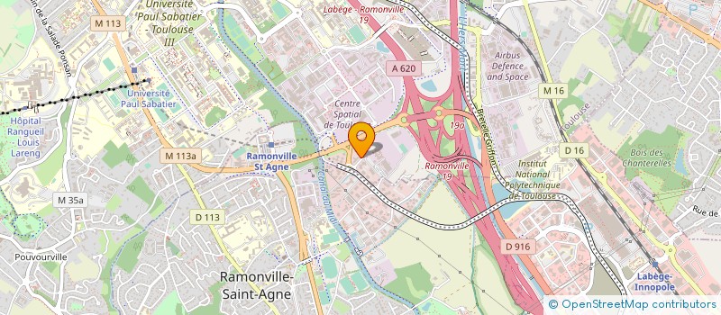 localisation de l'entreprise FEDERATION REGIONALE DES CUMA à TOULOUSE