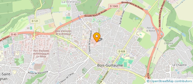 localisation de l'entreprise FEDERATION REGIONALE DES GPTS DEFEN à BOIS-GUILLAUME