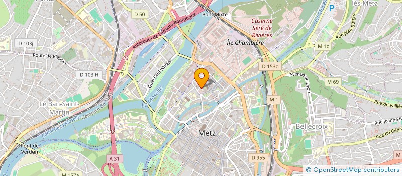 localisation de l'entreprise FEDERATION REGIONALE DES OFFICES DE TOURISME à LONGWY
