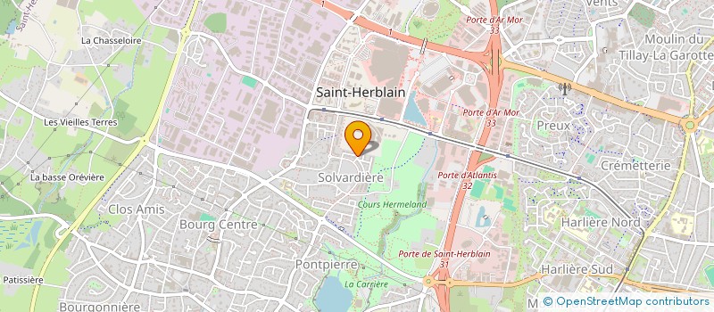 localisation de l'entreprise FEDERATION REGIONALE DES RADIOAMATEURS DES PAYS DE LA LOIRE REF-UNION à SAINT-HERBLAIN