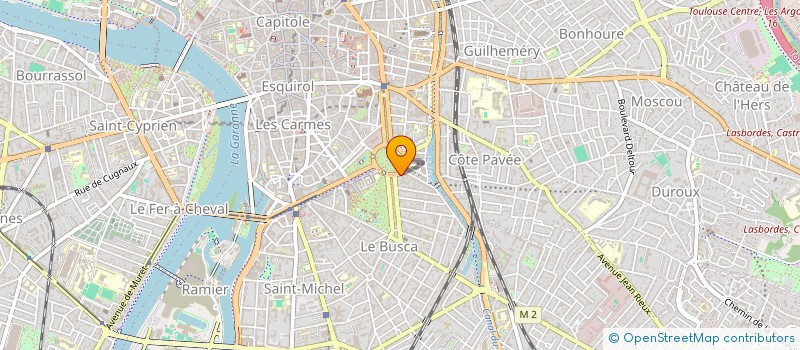 localisation de l'entreprise FEDERATION REGIONALE DES TRAVAUX PUBLICS OCCITANIE à TOULOUSE