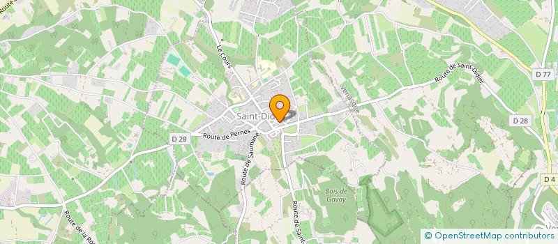 localisation de l'entreprise FEDERATION REGIONALE DES TRUFFICULTEURS PROVENCE ALPES COTE D4AZUR  SAINT-DIDIER