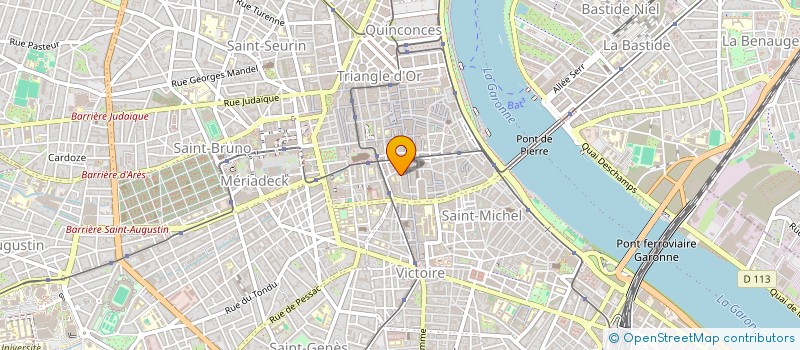 localisation de l'entreprise FEDERATION REGIONALE NOUVELLE AQUITAINE DU MOUVEMENT FRANCAIS POUR LE PLANNING FAMILIAL à BORDEAUX