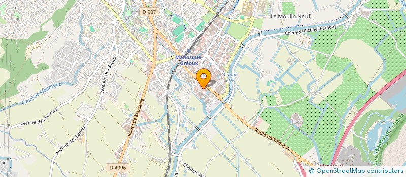 localisation de l'entreprise FEDERATION REGIONALE OVINE DU SUD EST à MANOSQUE