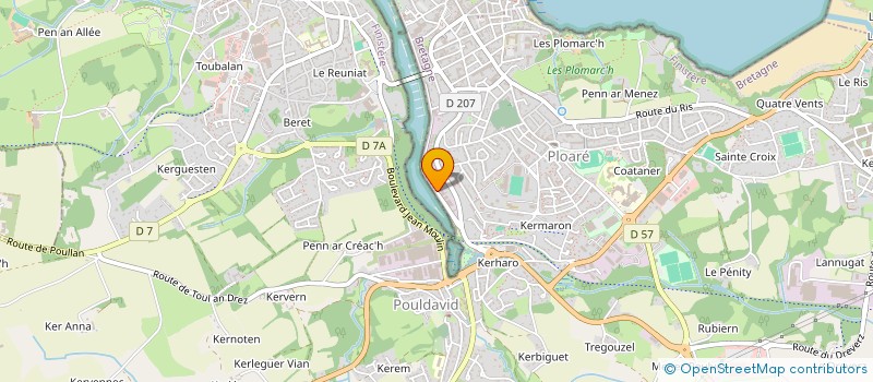 localisation de l'entreprise FEDERATION REGIONALE POUR LA CULTURE ET LE PATRIMOINE ATELIERS DE L ENFER à DOUARNENEZ