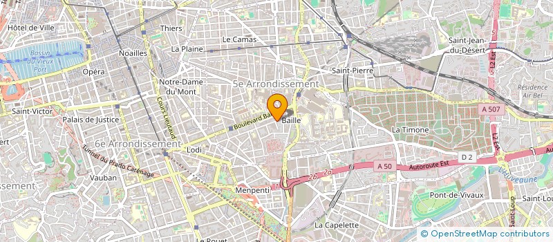 localisation de l'entreprise FEDERATION RESEAUX VILLE HOPIT MLLE à MARSEILLE