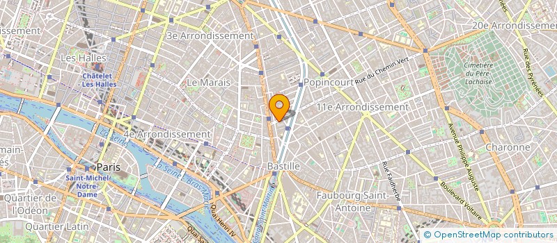 localisation de l'entreprise FEDERATION SANTE HABITAT à PARIS