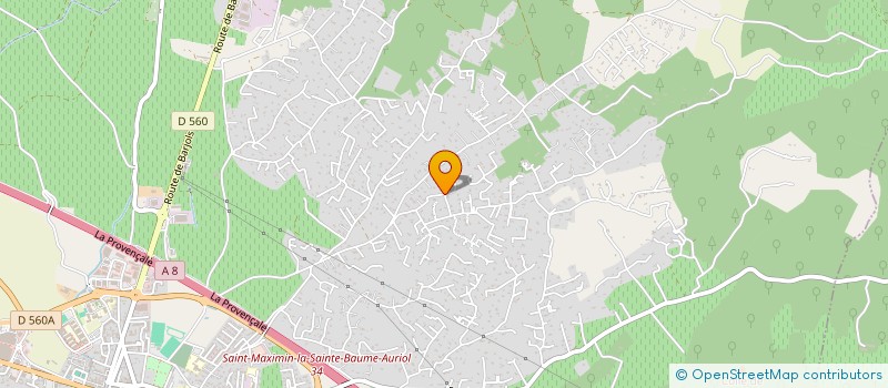 localisation de l'entreprise FEDERATION SECOURISME INTER DEPARTEMENTA à SAINT-MAXIMIN-LA-SAINTE-BAUME