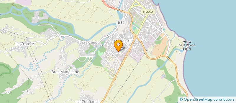 localisation de l'entreprise FEDERATION SOLIDARITE COMMUNAUTES OCEAN INDIEN DE L'EST à SAINT-BENOIT