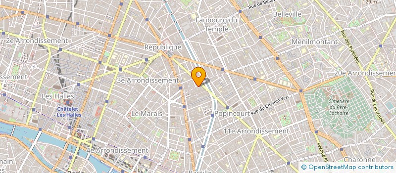 localisation de l'entreprise FEDERATION SPORTIVE CULTURELLE DE FRANCE à PARIS
