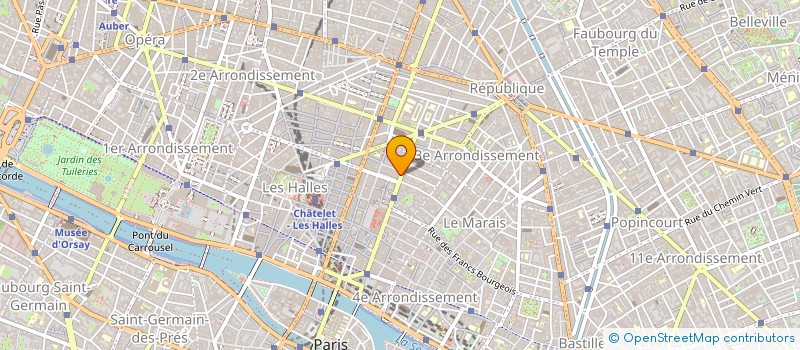 localisation de l'entreprise FEDERATION SPORTIVE LGBT+ à PARIS