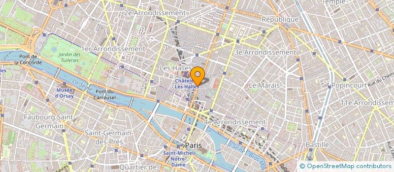 localisation de l'entreprise FEDERATION SYNDICALE DU CADRE VIE PARIS à PARIS
