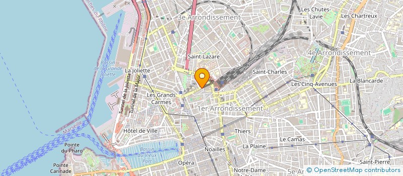localisation de l'entreprise FEDERATION SYNDICALE UNITAIRE REGION PACA à MARSEILLE