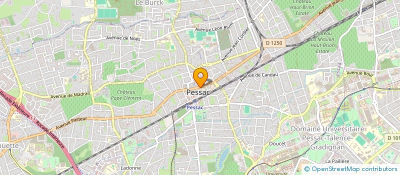 localisation de l'entreprise FEDERATION SYNDTS DEB TABAC SO  PESSAC