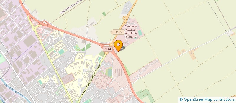 localisation de l'entreprise FEDERATION TRAVAUX PUBLICS CHAMPAGNE ARDENNE  CHALONS-EN-CHAMPAGNE