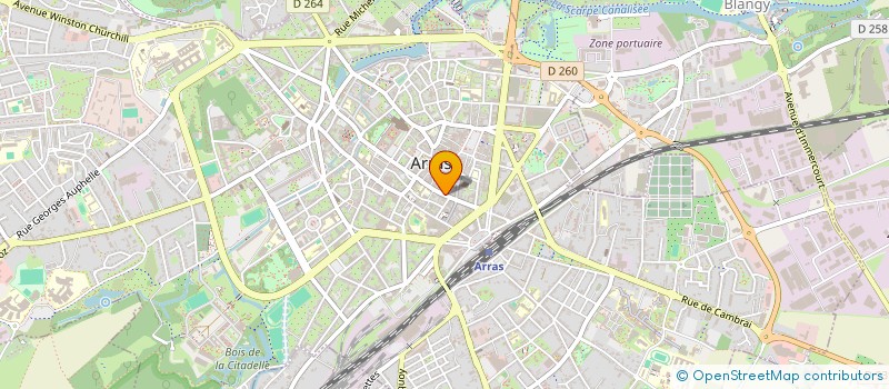 localisation de l'entreprise FEDERATION UMP DU PAS-DE-CALAIS à ARRAS