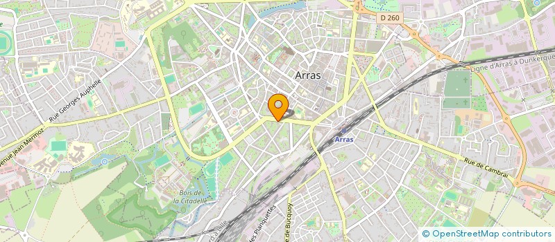 localisation de l'entreprise FEDERATION UN AVENIR A DEUX à ARRAS