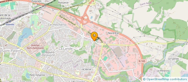 localisation de l'entreprise FEDERATION VOILE AVIRON à VANNES