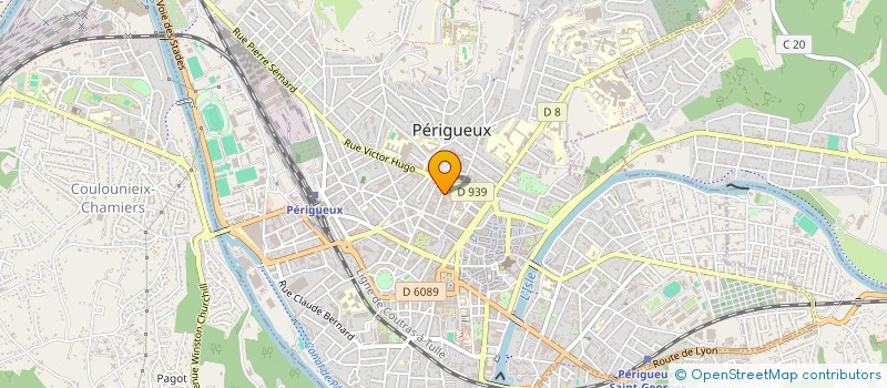 localisation de l'entreprise FEDERATON DES ACCIDENTES DE LA VIE ET HANDICAPES GROUPEMENT SUD-OUEST à PERIGUEUX
