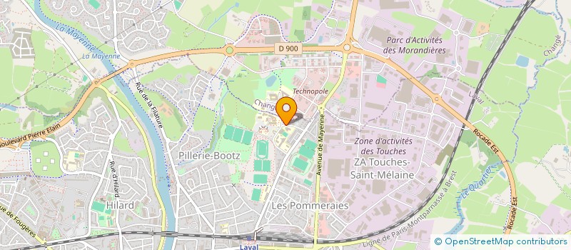 localisation de l'entreprise FEDERATRICE à LAVAL