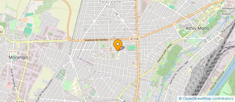 localisation de l'entreprise FEDERER POUR REUSSIR ENSEMBLE à ATHIS-MONS