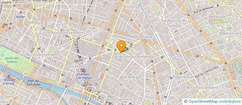 localisation de l'entreprise FEDERGY  PARIS