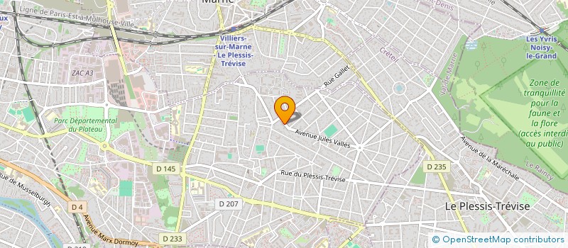localisation de l'entreprise FEDERICO RENOV à CHAMPIGNY-SUR-MARNE