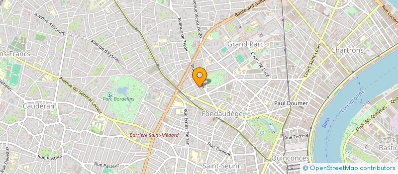 localisation de l'entreprise FEDERREC NOUVELLE-AQUITAINE  BORDEAUX