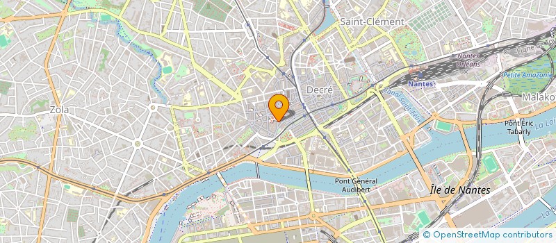 localisation de l'entreprise FEDERREC OUEST  SAINT-HERBLAIN