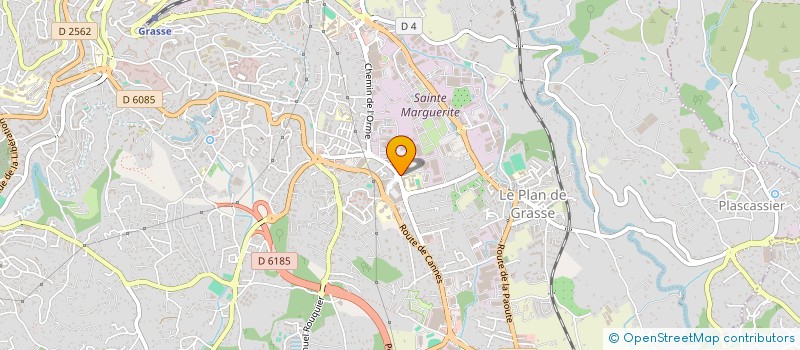localisation de l'entreprise FEDERZONI PARTICIPATIONS à GRASSE