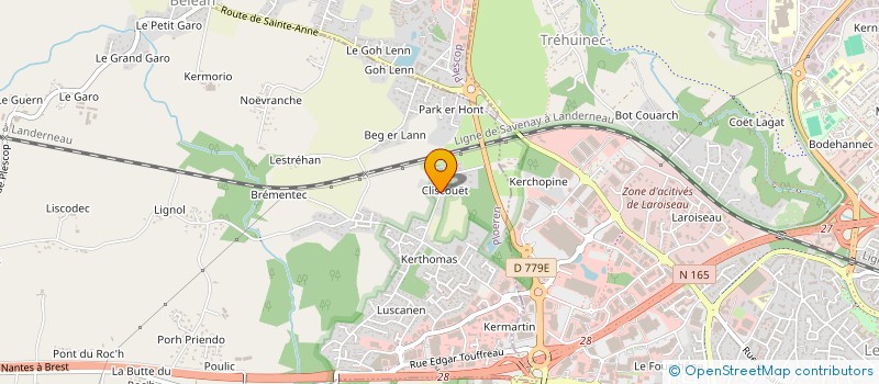 localisation de l'entreprise FEDES  PLOEREN