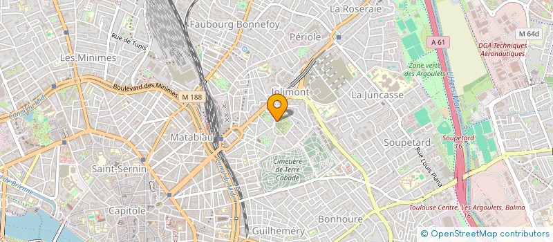 localisation de l'entreprise FEDESPACE à TOULOUSE
