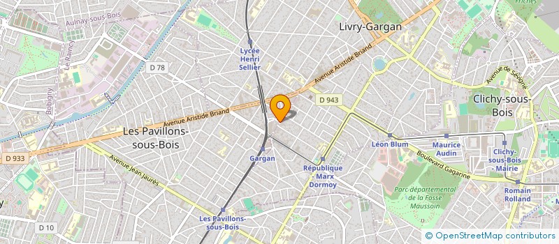 localisation de l'entreprise FEDEXI  LES PAVILLONS-SOUS-BOIS