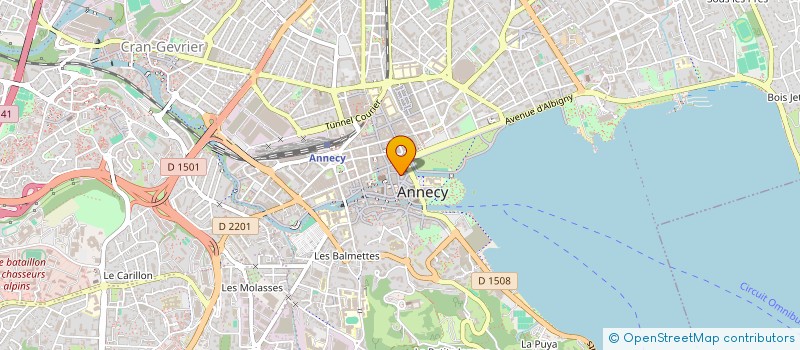 localisation de l'entreprise FEDIPAT SAVOIES  ANNECY