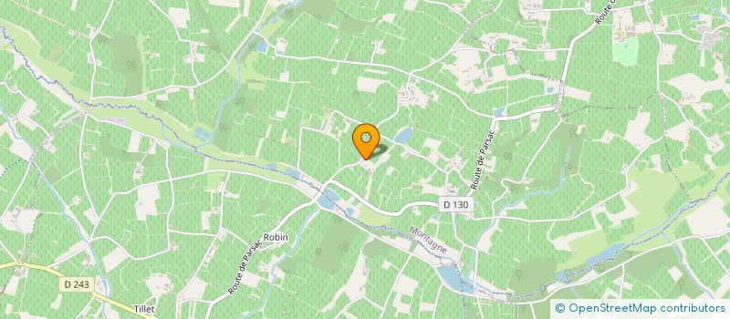 localisation de l'entreprise FEDOL  MONTAGNE