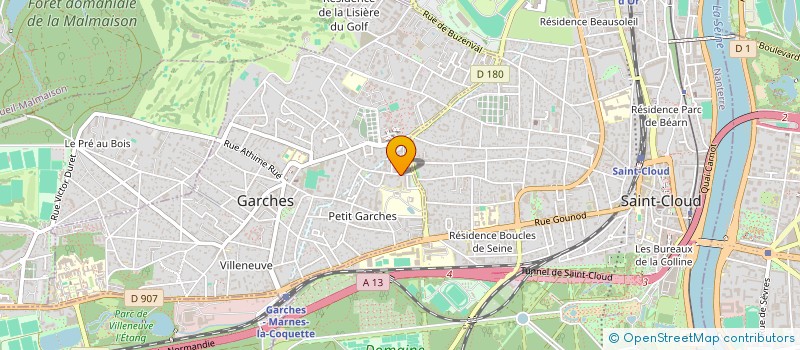 localisation de l'entreprise FEDOLIS à GARCHES