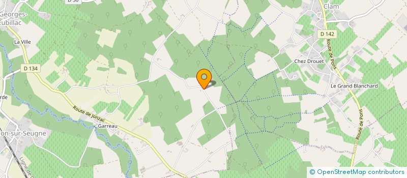 localisation de l'entreprise FEDON ENERGIES RENOUVELABLES  SAINT-GEORGES-ANTIGNAC