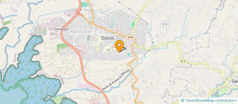 localisation de l'entreprise FEDOR à DUCOS