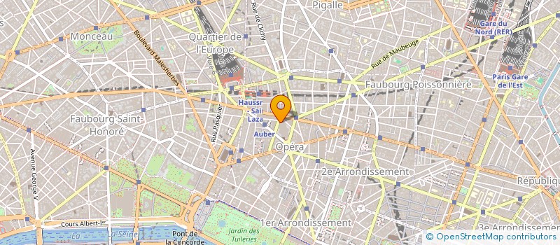 localisation de l'entreprise FEDORA  PARIS