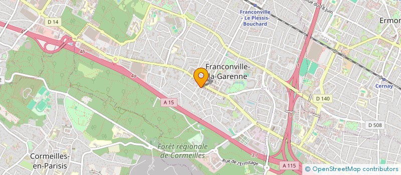 localisation de l'entreprise FEDP  FRANCONVILLE