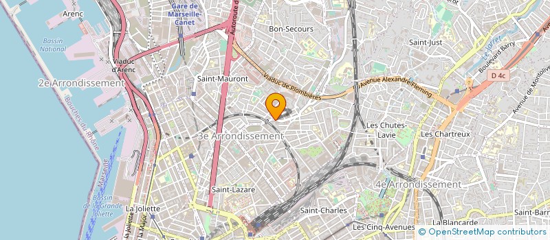 localisation de l'entreprise FEDRENK à MARSEILLE