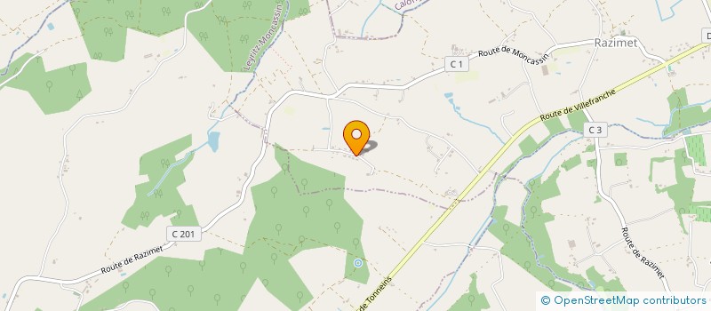 localisation de l'entreprise FEDRIGO BATIMENT  RAZIMET