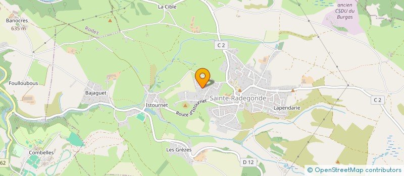 localisation de l'entreprise FEDRYS à ONET-LE-CHATEAU