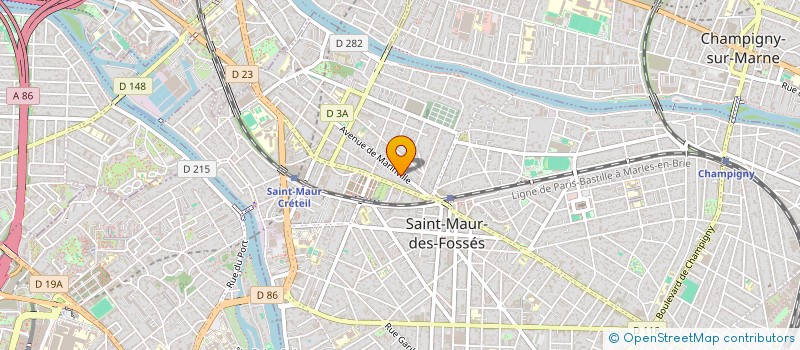 localisation de l'entreprise FEDUX à SAINT-MAUR-DES-FOSSES